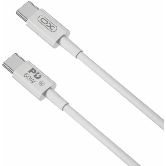 XO NB-Q190B 60W Charger Cable Type-C To Type-C 2m - (XO NB-190B)