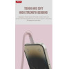 XO NB-Q226A 27W Silicone two-Color Type-C To Lightning Data Cable 1m White - (XO NB-Q226ATW)