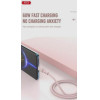 XO NB-Q226B 60W Silicone two-Color Type-C To Type-C Data 1m Cable Blue - (XO NB-Q226BTB)