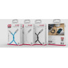 XO NB-Q228B OD6.0 Silicone Tpe Zinc Alloy Data Cable PD60W Type-C To Type-C L=1.2m White - (XO NB-Q228BTW)