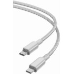 XO NB-Q250B Pd 60W Type-C To Type-C Pvc Shiny Colorful Fast Charging 1m Cable White - (XO NB-Q250B White)