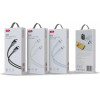XO NB-Q250B Pd 60W Type-C To Type-C Pvc Shiny Colorful Fast Charging 1m Cable White - (XO NB-Q250B White)