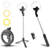 Volte-Tel VT120 3 Color Led Selfie Ring Light 5'' 17cm 2900-6500K �� ������� 210cm ��� ���� ��������� Bt V5.0