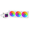 Lian Li Galahad Ii Lcd 360 White - Aio Gpu Liquid Cooler With Argb Fans - (G89.GA2ALCD36W.00)