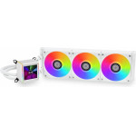 Lian Li Galahad Ii Lcd 360 White - Aio Gpu Liquid Cooler With Argb Fans - (G89.GA2ALCD36W.00)