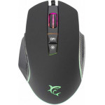 White Shark Rgb Gaming Mouse Gareth 6400 Dpi Black - (GM-5009B)