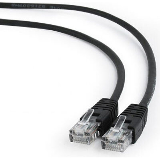 Cablexpert CAT5E Utp Patch Cord Black 10M - (PP12-10M/BK)