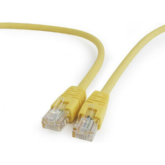 Cablexpert CAT5E Utp Patch Cord Yellow 0.25M - (PP12-0.25M/Y)