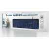 Gembird 3-Color Backlight Keyboard Black - (KB-UML3-02)