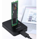 Gembird Desktop Usb TYPE-C M2 Sata & Nvme Ssd Drive Docking Station Black - (DD-U3M2)