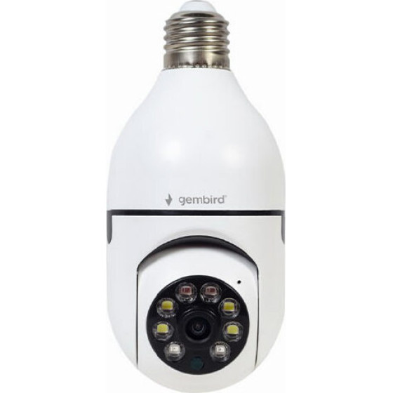 Gembird Smart Rotating Wifi Camera E27 1080P - (TSL-CAM-WRHD-01)