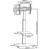 Sbox Trolley Mount 600x400 37'-70' 94 - 178 Cm 40kg - (FS-500)