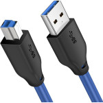 Cabletime ������� Usb �� Usb Type B CT-C160-U3-AMBM, 5Gbps, 2m, ���� - (CT-C160-U3-AMBM-BL2)