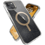 Speck (150567-3216) Iphone 15 Plus Magsafe case,Presidio Lux (Clear/Gold Glitter)