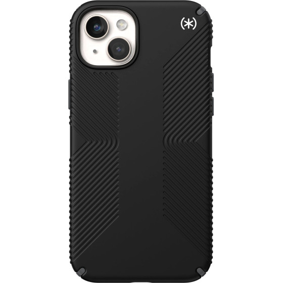 Speck (150569-3205) Iphone 15 Plus Magsafe case, Presidio2 Grip (Black)