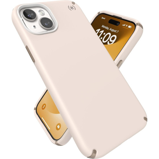 Speck (150570-3214) Iphone 15 Plus Magsafe case, Presidio2 Pro (Bleached Bone)