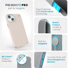 Speck (150570-3214) Iphone 15 Plus Magsafe case, Presidio2 Pro (Bleached Bone)