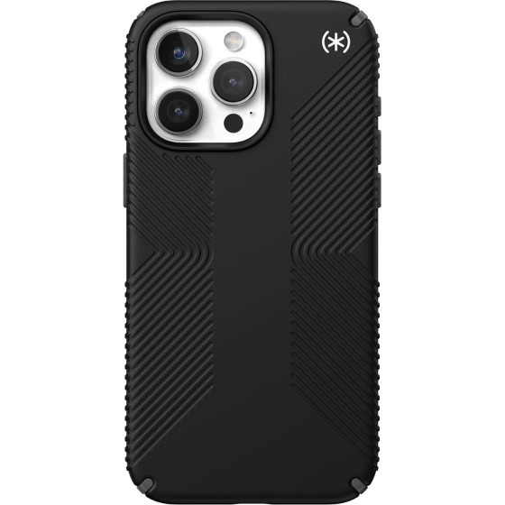 Speck (150575-3205) Iphone 15 Pro Max Magsafe case, Presidio2 Grip (Black)