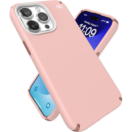 Speck (150576-3213) Iphone 15 Pro Max Magsafe case, Presidio2 Pro (Dahlia Pink)