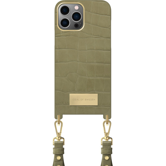 Ideal Of Sweden ���� ������ Atelier Iphone 13 Pro Max Sage Croco - (IDNCSS22-I2167-210)