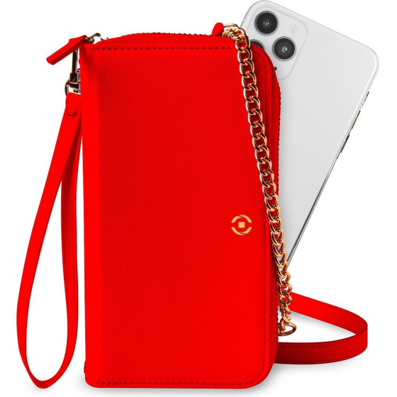 Celly ���� Wallet Clutch Venere ��� Smartphone �� ��������� ������� ��� 6 ���������� ����� ������� - (VENERERD)
