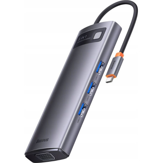 Baseus Ultrajoy 7in1 USB-C Docking Station �� Hdmi 4K Pd Ethernet ���� - (B00052805813-00)