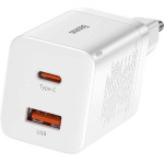 Baseus ��������� ����� ������� �� ���� USB-A ��� ���� USB-C 30W Power Delivery ������ Super Si Pro - (CCSUPP-E02)