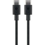 Goobay ������� USB-C 60W, 480Mbps, 1m, ����� - (66318)