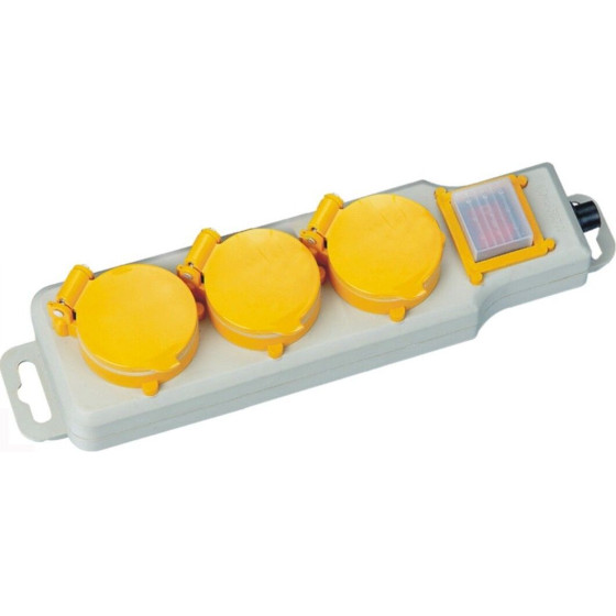 Entac ��������� �� �������� 3 ������ ������� IP44 3G1.5 1.5m - (ESE1.5G3-1.5-SW-IP44)