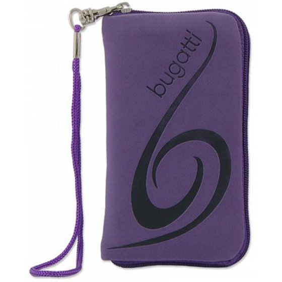 ���� ������ SOFT CASE ST NEOPREN ZIPPER BUGATTI PURPLE S