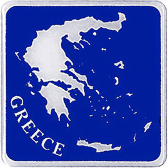 Auto Gs ������������ ������ ������ Greece ���������� ������ 7.8x7.8cm 1��� - (20027)