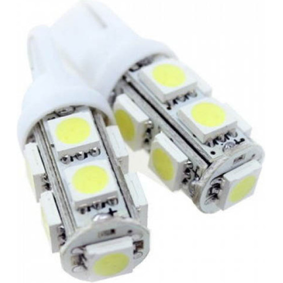 Auto Gs Led T10 High Power 9LEd - (16198)