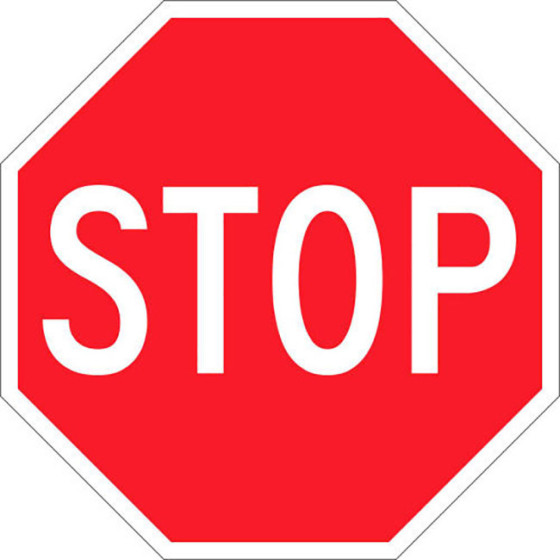 Auto Gs ����������� ���� Stop 11x11cm 1��� - (24758)