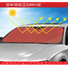Auto Gs ������������� �������� ���������� ������� Matte Large ����red 145x70cm 1��� - (13401)