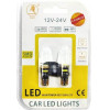 Auto Gs ������ T10 3 Led Canbus 12V - 24V 2 ������� - (16070)