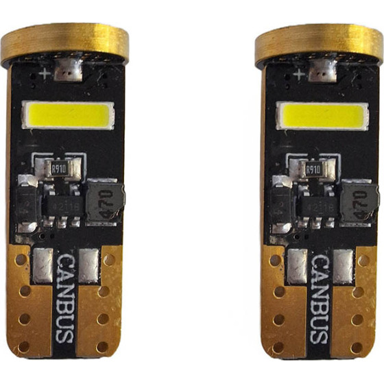 Auto Gs ������ T10 3 Led Canbus 12V - 24V 2 ������� - (16070)