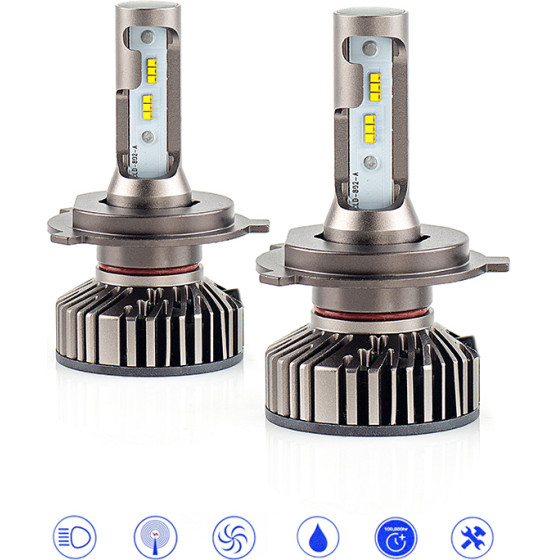 Autoline ������� Led �9 H4 - (14580)