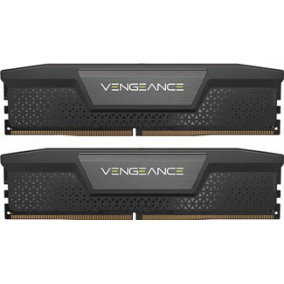 Corsair Memory Corsair Ram Dimm XMS5 Kit 2x16GB DDR5, 6600MHz, Latency 38-48-48-106, 1.4V, VENGEANCE, Xmp 3.0, Black PCB, Heatspreader BLACK, LTW. - (CMK32GX5M2B6600C38)