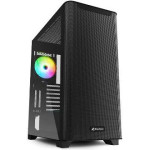 Sharkoon Pc Chassis Midi Tower ATX, W/O PSU, 1x12CM Front FAN, 1x12CM Argb Pwm FAN, 2YW. - (M30 RGB)