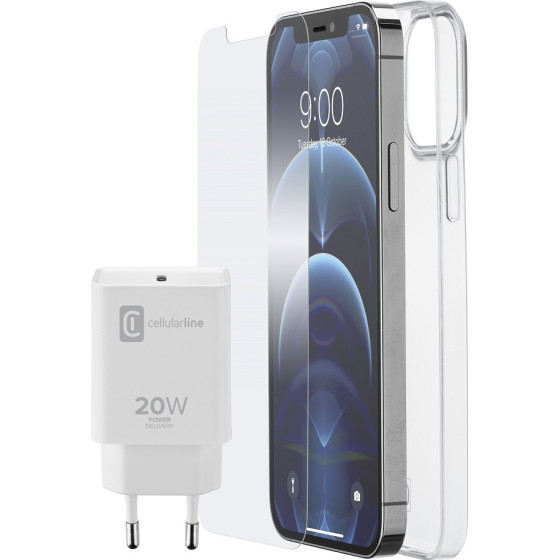 Cellular Line 413933 ��� Start Kit ��������� ������� 20W/���� ���������/����� ���������� ��� Iphone 12 Pro Max