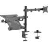 Brateck ���� �������� ��� ����� 17''-32'' & laptop, ��� 9kg - (LDT66-C024ML)