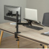 Brateck ���� �������� ��� ����� 17''-32'' & laptop, ��� 9kg - (LDT66-C024ML)
