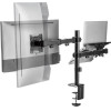 Brateck ���� �������� ��� ����� 17''-32'' & laptop, ��� 9kg - (LDT66-C024ML)