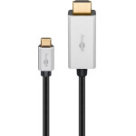 Goobay ������� USB-C �� Hdmi HDR, 8K, 4K/120Hz, 2m, ����� - (60174)