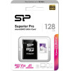 Silicon Power ����� ������ Superior Pro Microsdxc UHS-I, 128GB, Class 30 - (SP128GBSTXDU3V20AB)