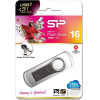 Silicon Power Usb Flash Drive Jewel 80, 16GB, Usb 3.2, Titanium - (SP016GBUF3J80V1T)