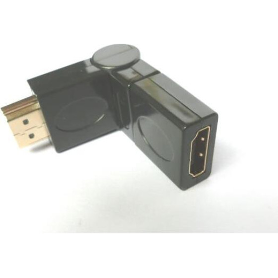Aculine Hdmi Adapter M/F Degree 180 AD-037 - (AD037)
