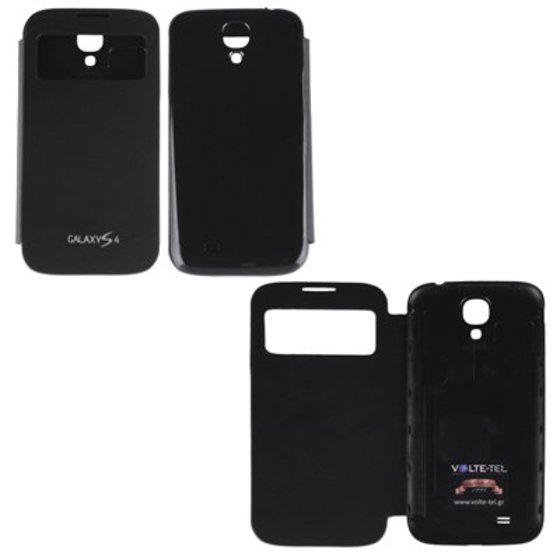 ���� SAMSUNG GALAXY S4 I9505 BATTERY COVER VIEW BLACK VOLTE-TEL