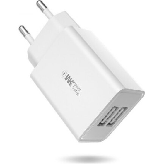 WK Charger Dual Usb 2A - (WP-U56)