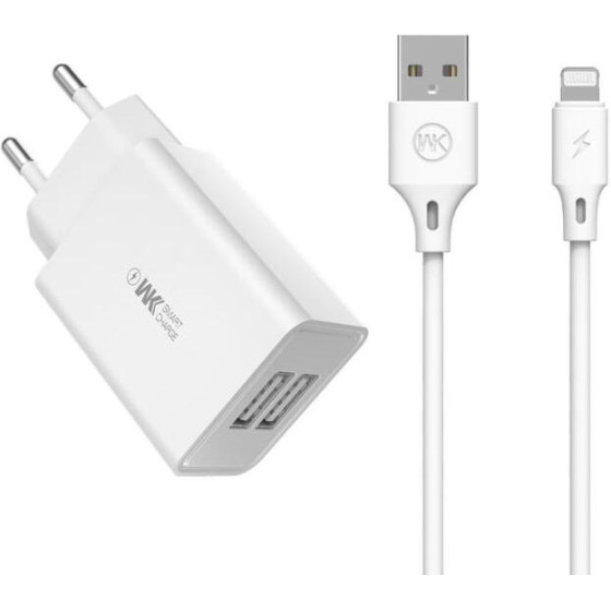WK Charger WP-U56 Combo+ I6 Cable - (WP-U56 Combo)